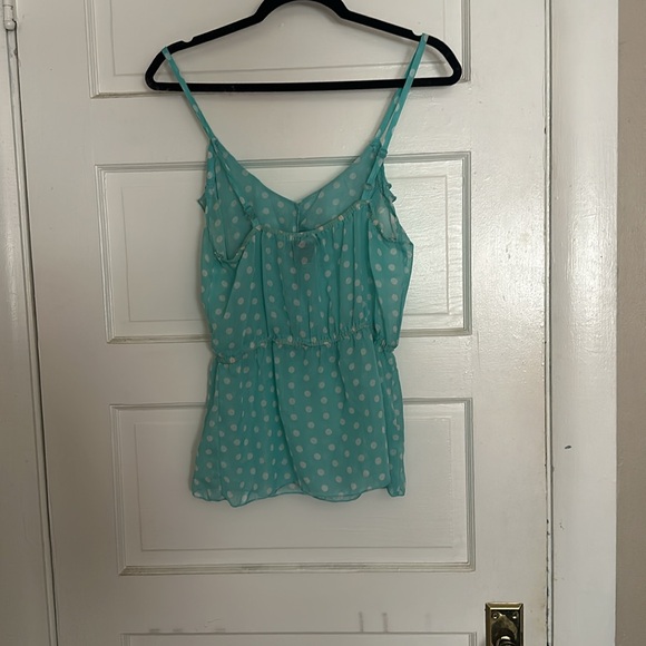 Sheer polka dot pellum tank - Picture 2 of 6